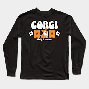 Corgi Mom Long Sleeve T-Shirt